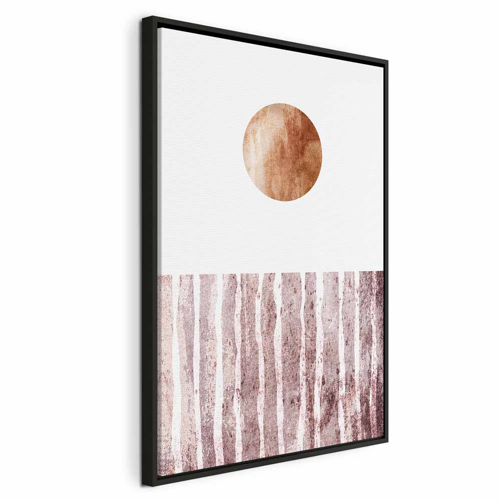 Abstract Texture Harmony Canvas Print