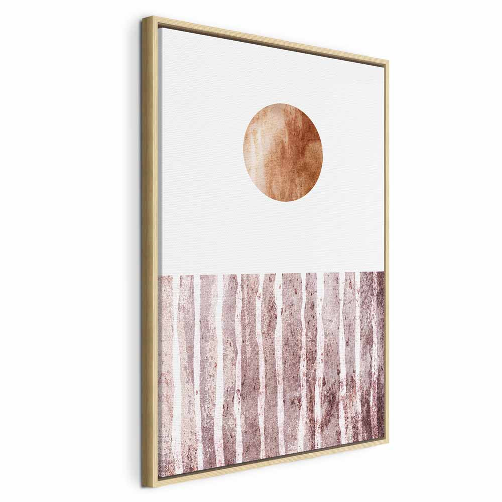 Abstract Texture Harmony Canvas Print