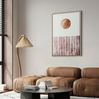 Abstract Texture Harmony Canvas Print