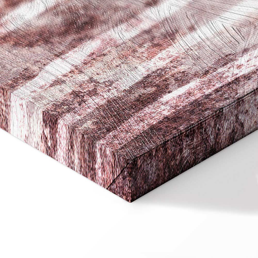 Abstract Texture Harmony Canvas Print