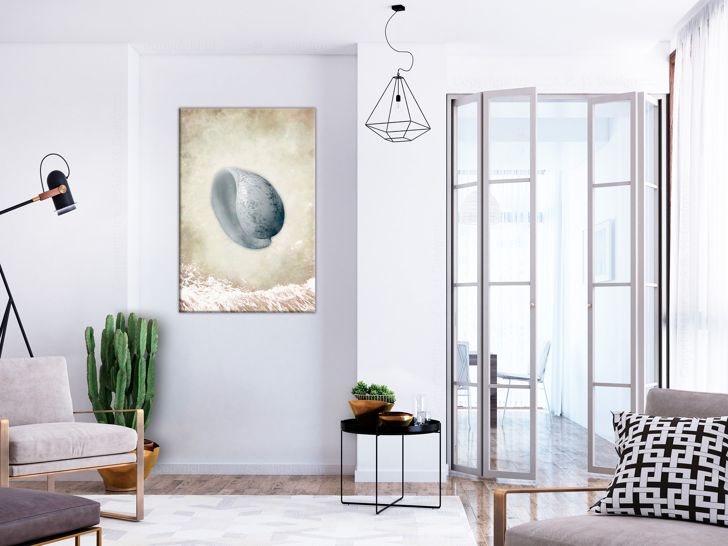 Stylish Canvas Print with Serenity and Nature