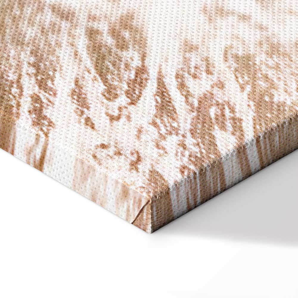 Abstract Tide Waves Vertical Canvas Print