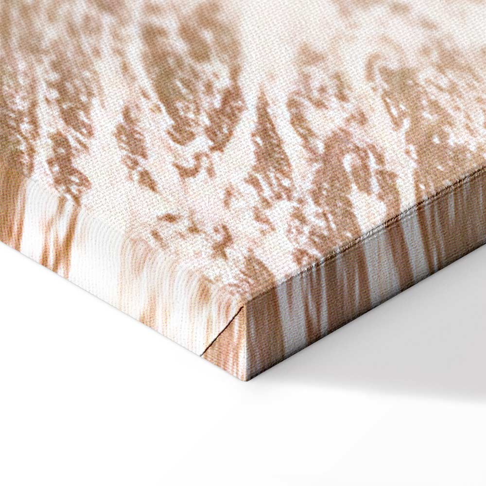 Abstract Tide Waves Vertical Canvas Print