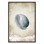 Abstract Tide Waves Vertical Canvas Print