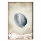 Abstract Tide Waves Vertical Canvas Print