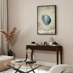 Abstract Tide Waves Vertical Canvas Print