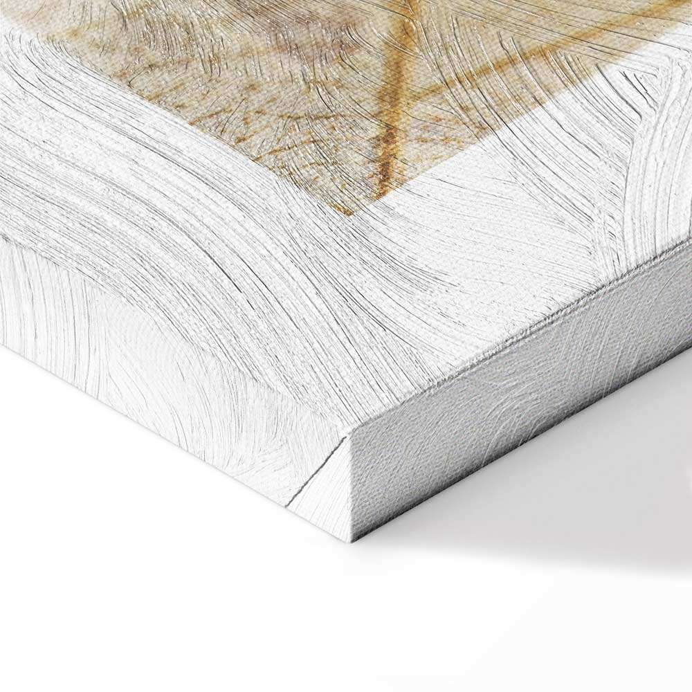 Abstract Texture Growth Vertical Canvas Print