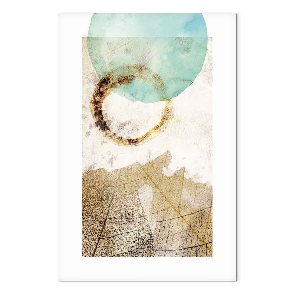 Abstract Nature Texture Vertical Canvas Print