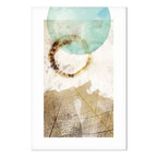 Abstract Nature Texture Vertical Canvas Print