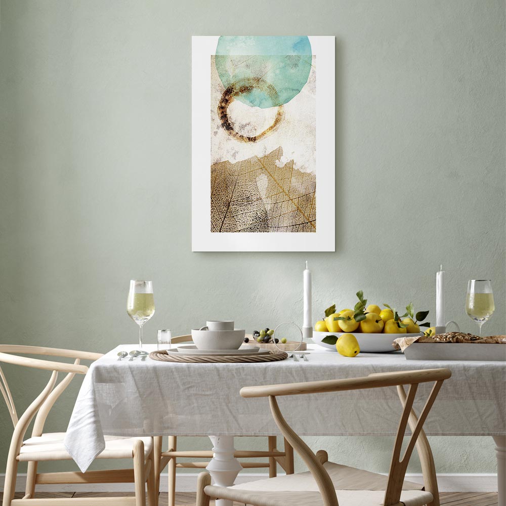 Abstract Nature Texture Vertical Canvas Print