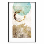 Abstract Nature Texture Vertical Canvas Print
