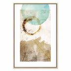 Abstract Nature Texture Vertical Canvas Print