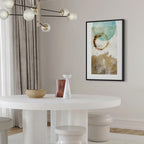 Abstract Nature Texture Vertical Canvas Print