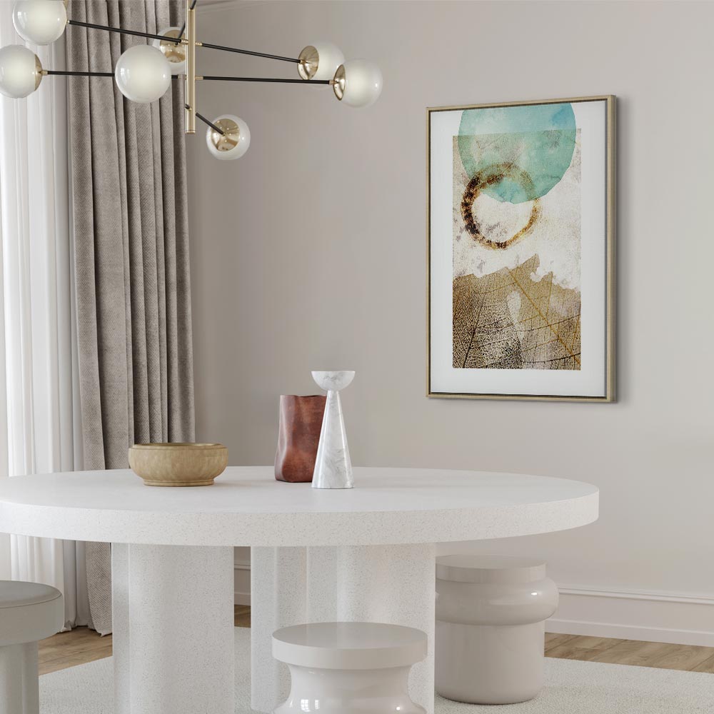 Abstract Nature Texture Vertical Canvas Print