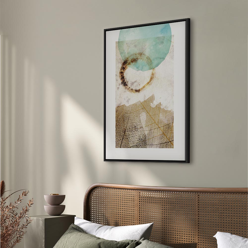 Abstract Nature Texture Vertical Canvas Print