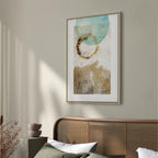 Abstract Nature Texture Vertical Canvas Print