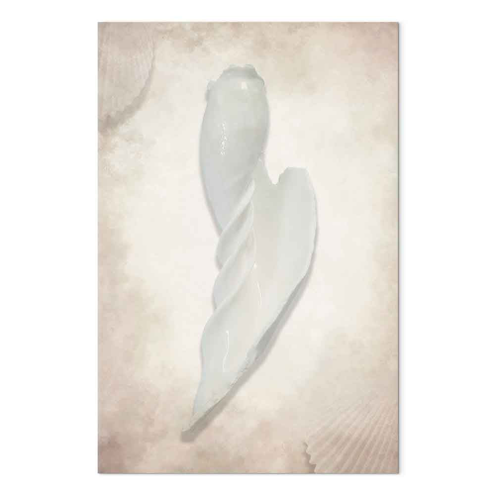 Abstract Sea High Tide Vertical Canvas Print