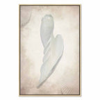 Abstract Sea High Tide Vertical Canvas Print