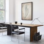 Abstract Sea High Tide Vertical Canvas Print