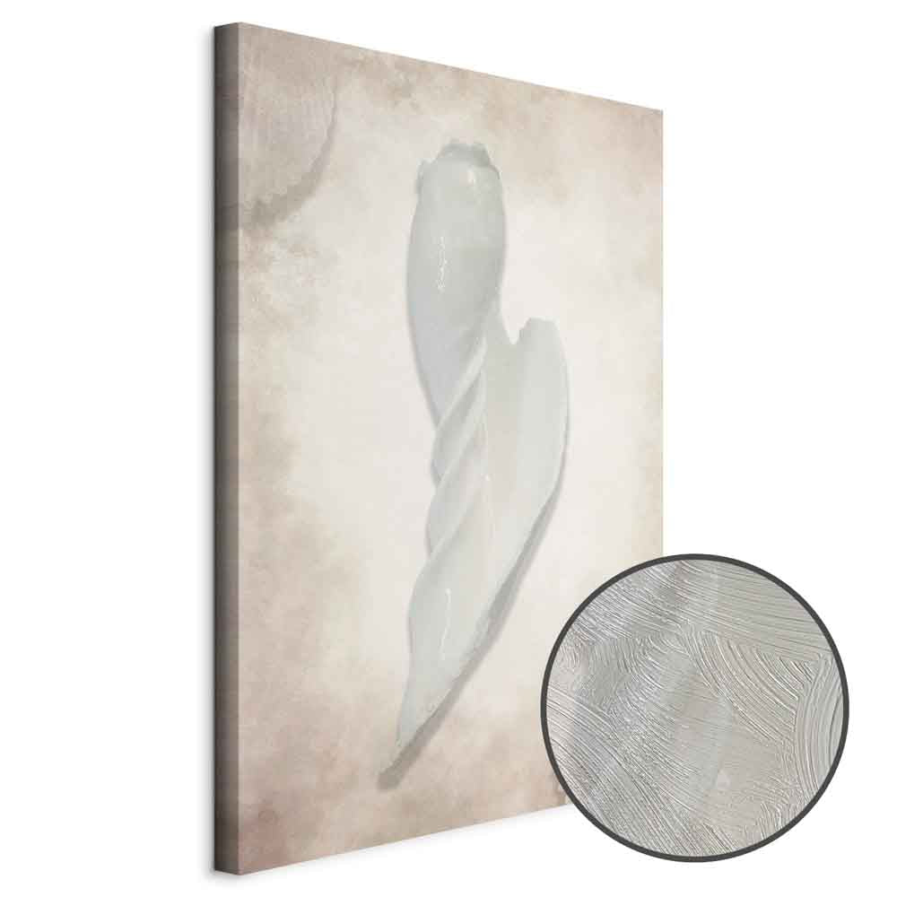 Abstract Sea High Tide Vertical Canvas Print