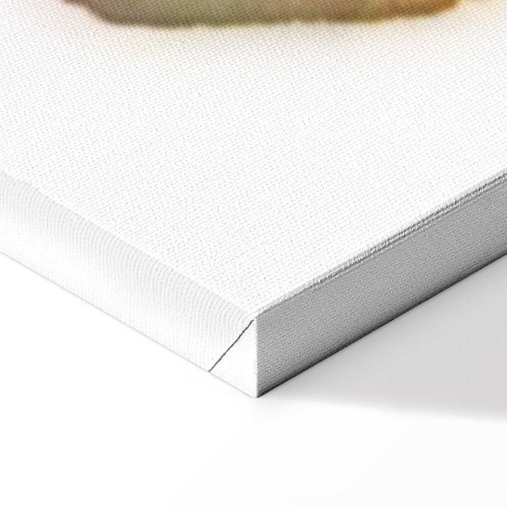 Abstract Gold Texture Canvas Print