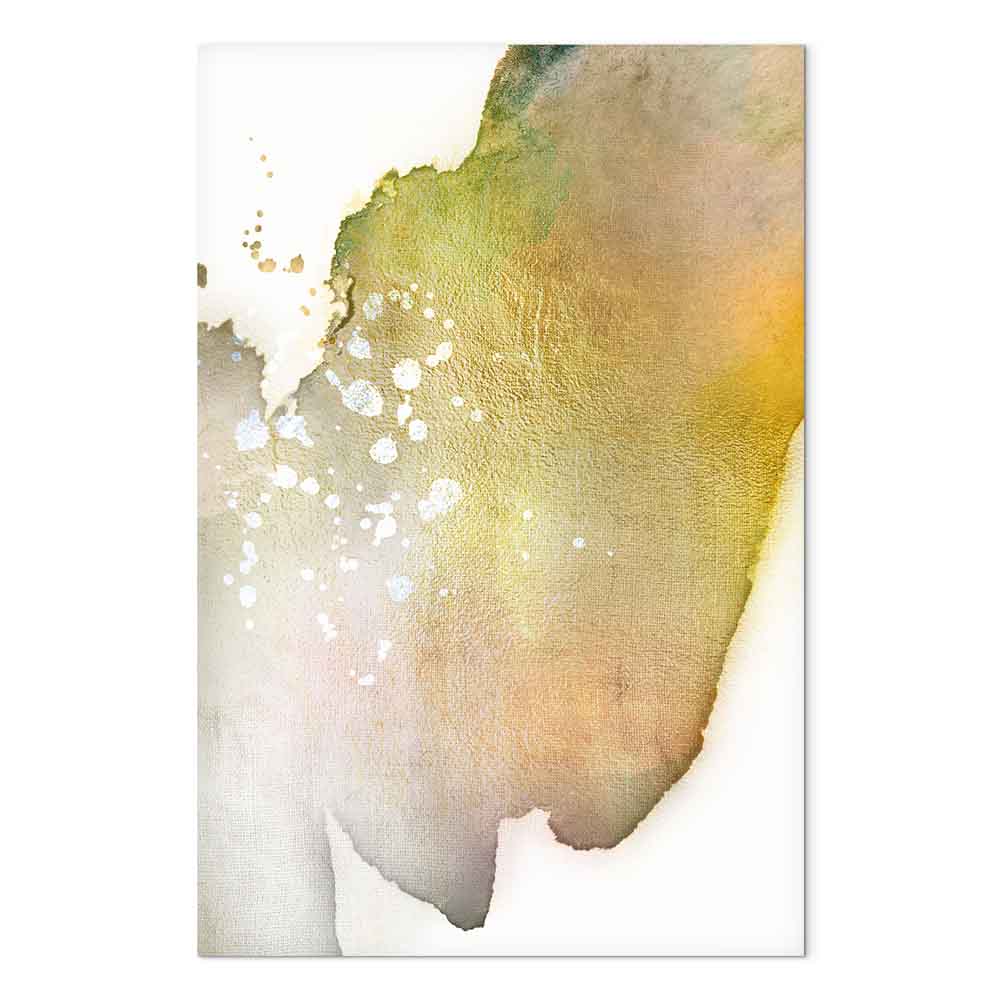 Abstract Gold Texture Canvas Print