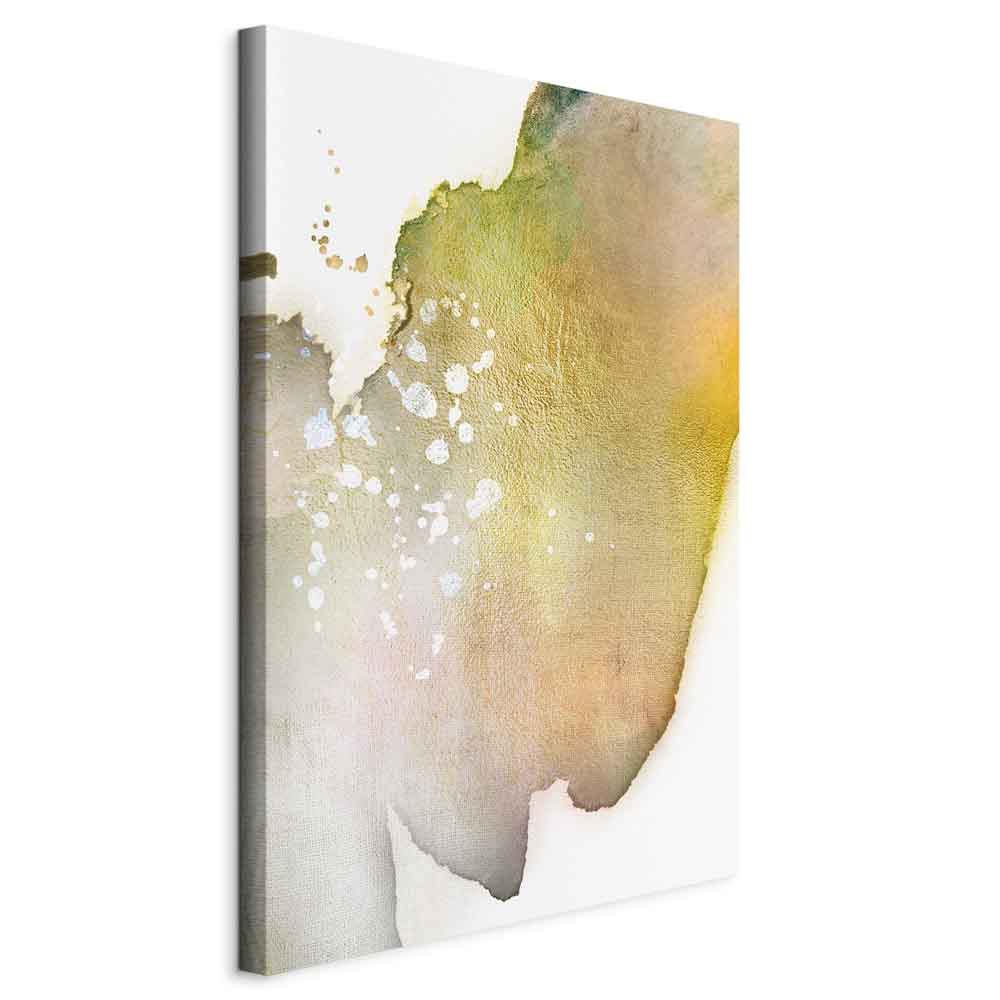 Abstract Gold Texture Canvas Print