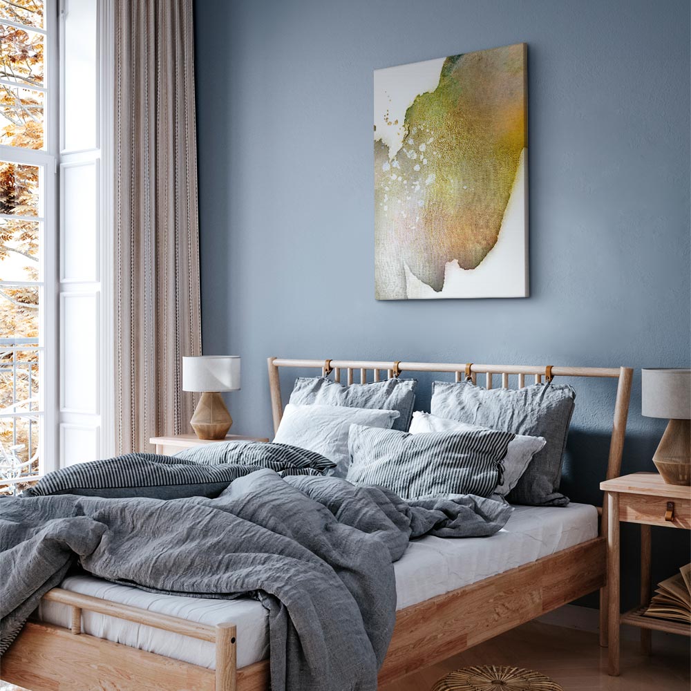 Abstract Gold Texture Canvas Print