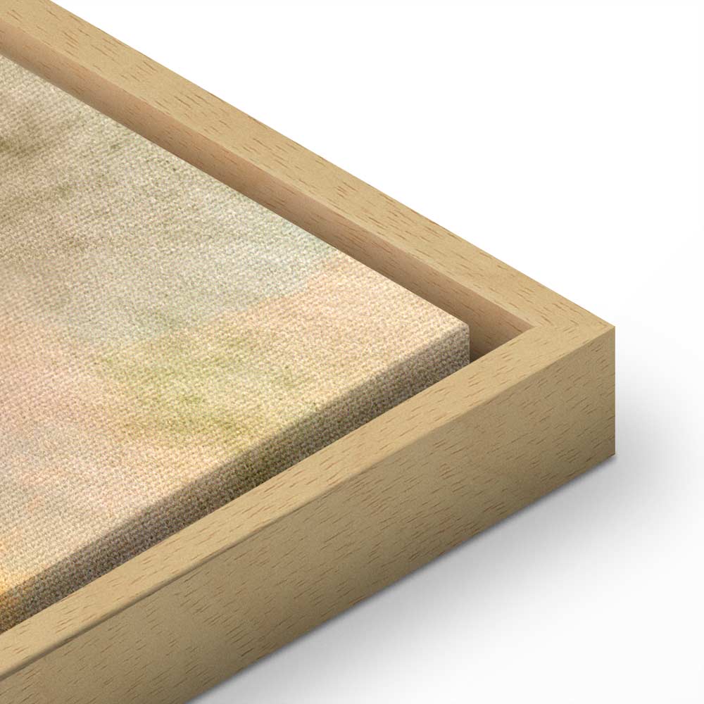 Abstract Gold Texture Canvas Print