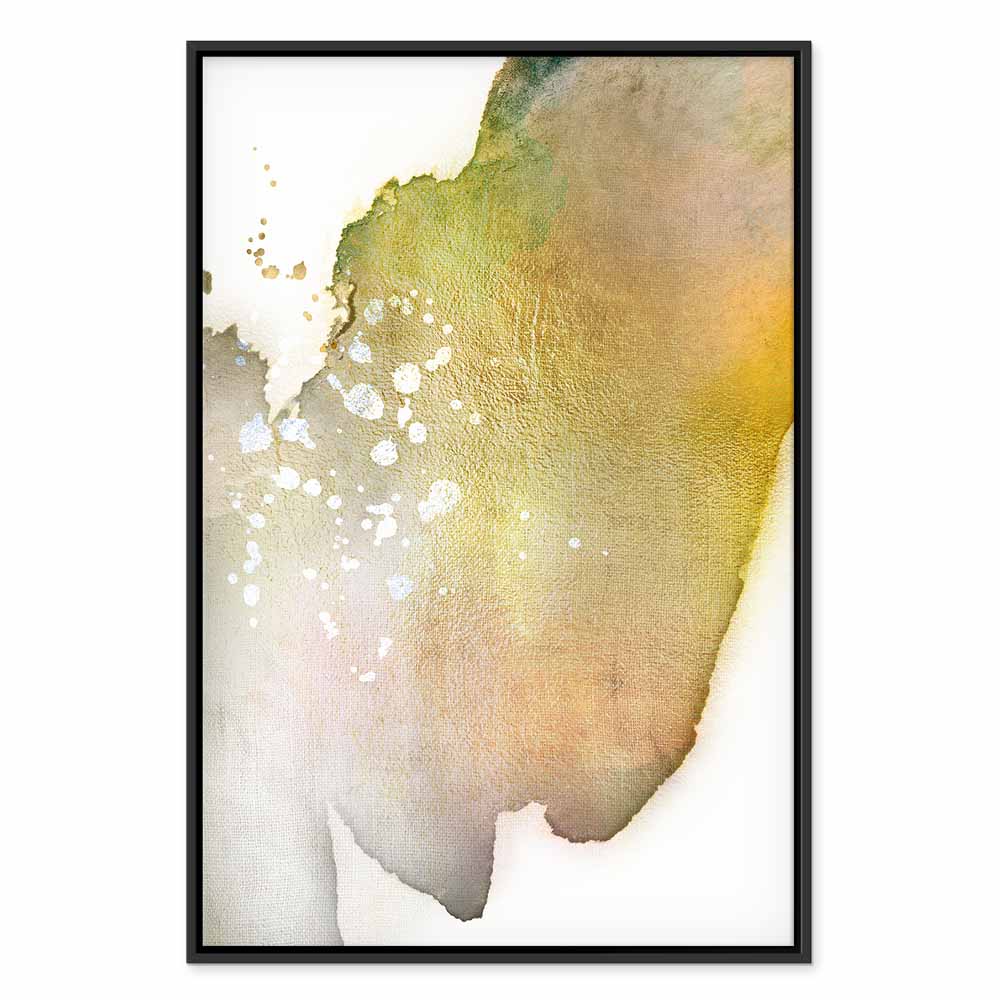 Abstract Gold Texture Canvas Print