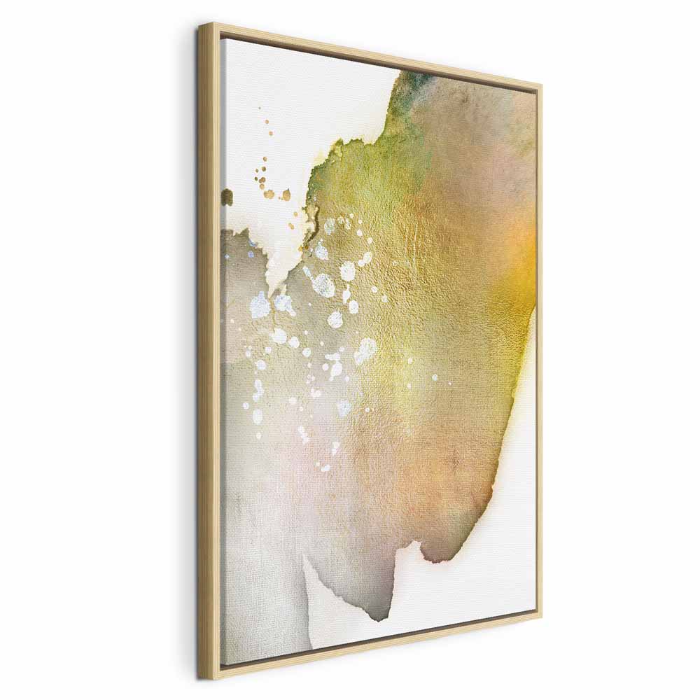 Abstract Gold Texture Canvas Print