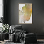 Abstract Gold Texture Canvas Print