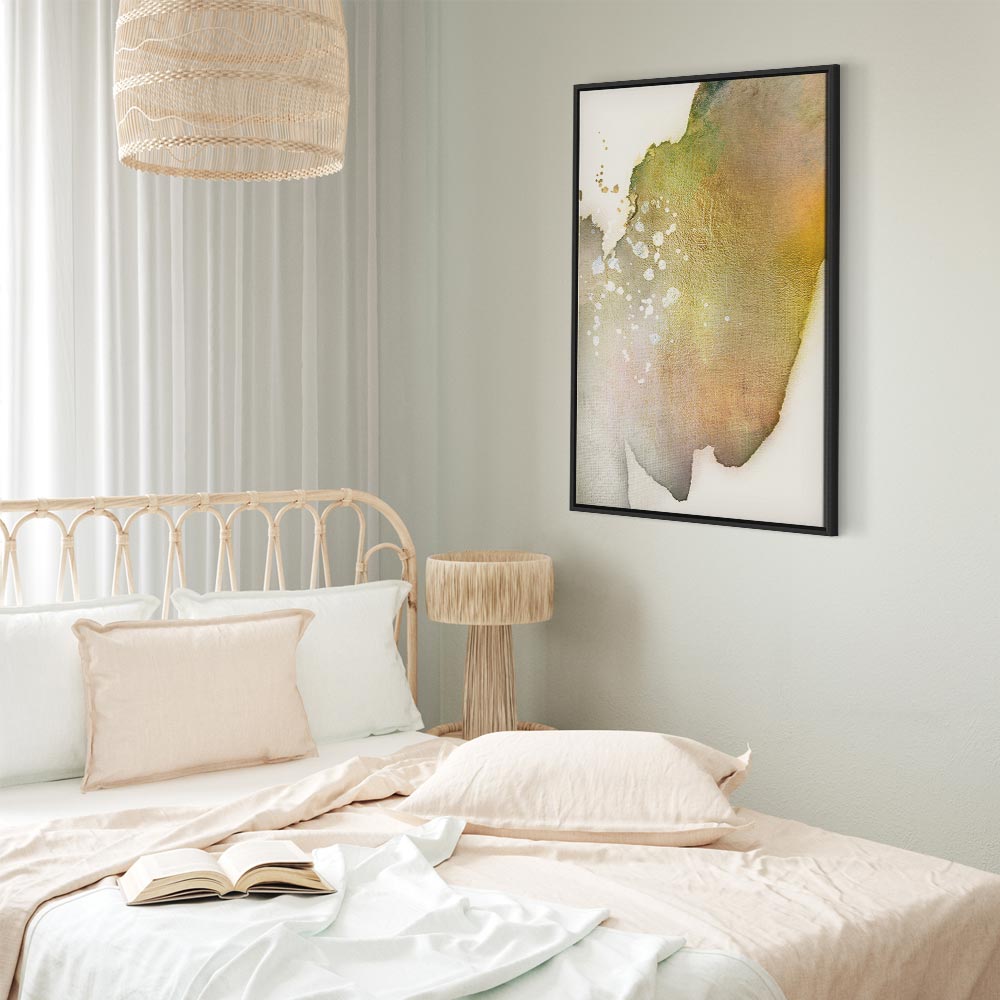 Abstract Gold Texture Canvas Print