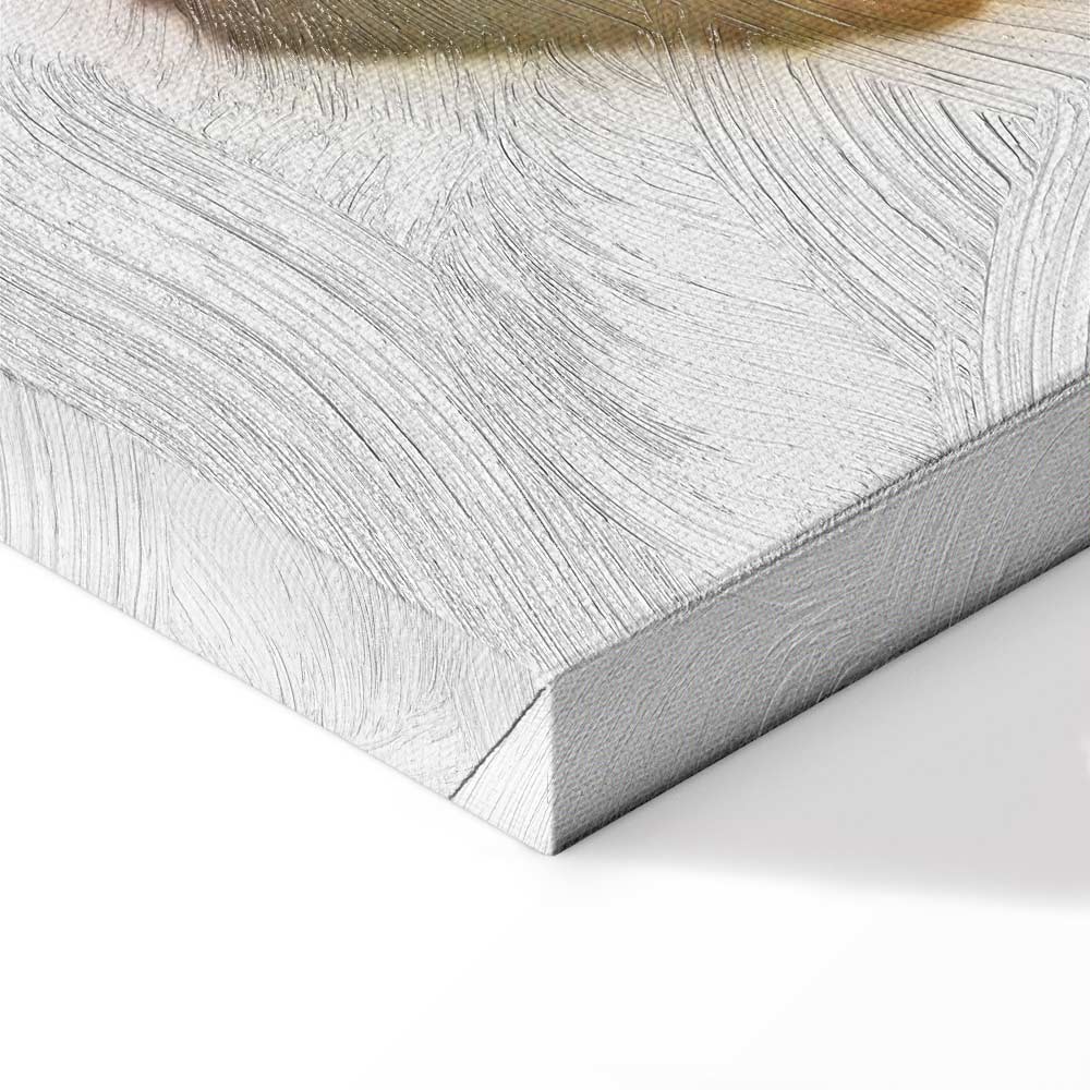 Abstract Gold Texture Canvas Print