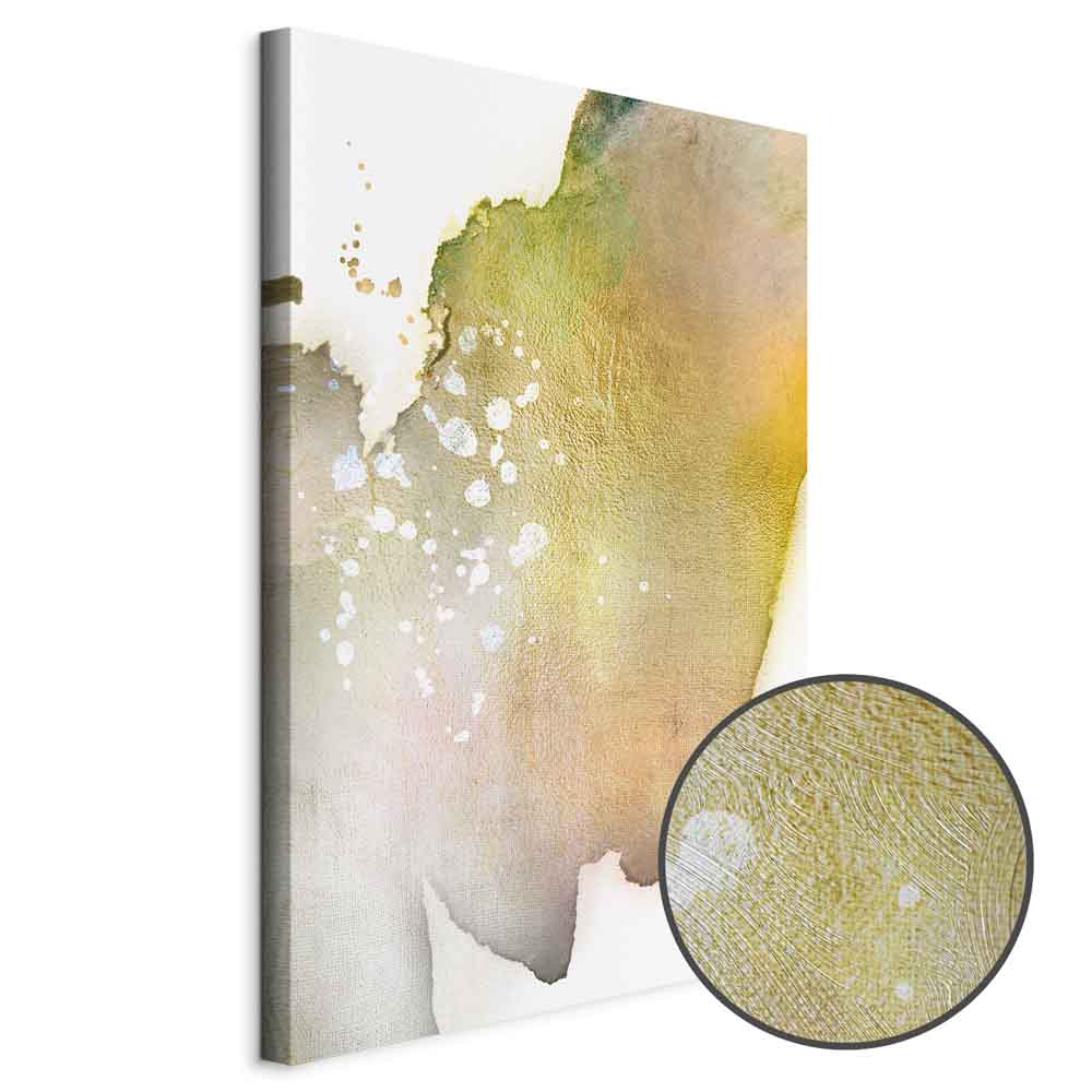 Abstract Gold Texture Canvas Print