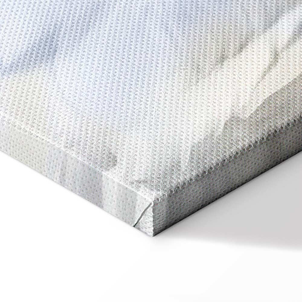 Abstract Floral Vertical Canvas Print