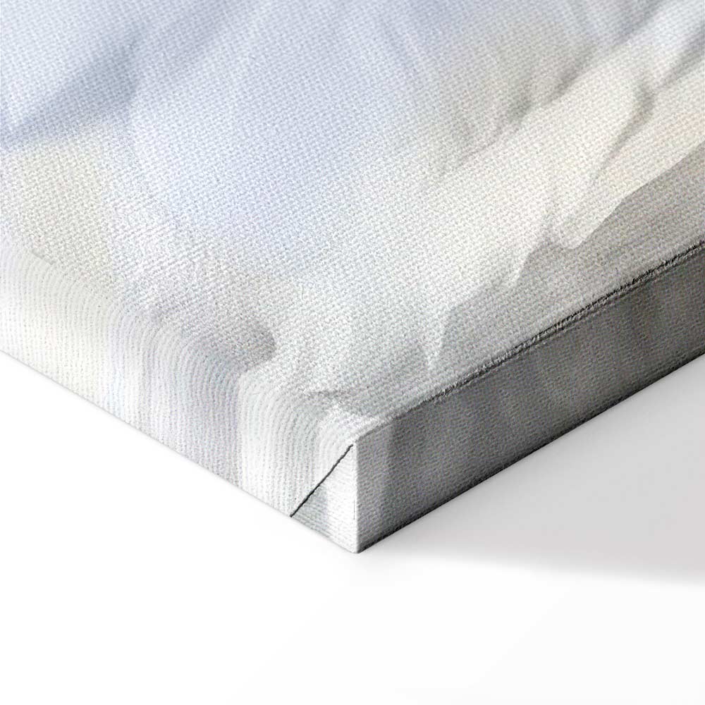 Abstract Floral Vertical Canvas Print