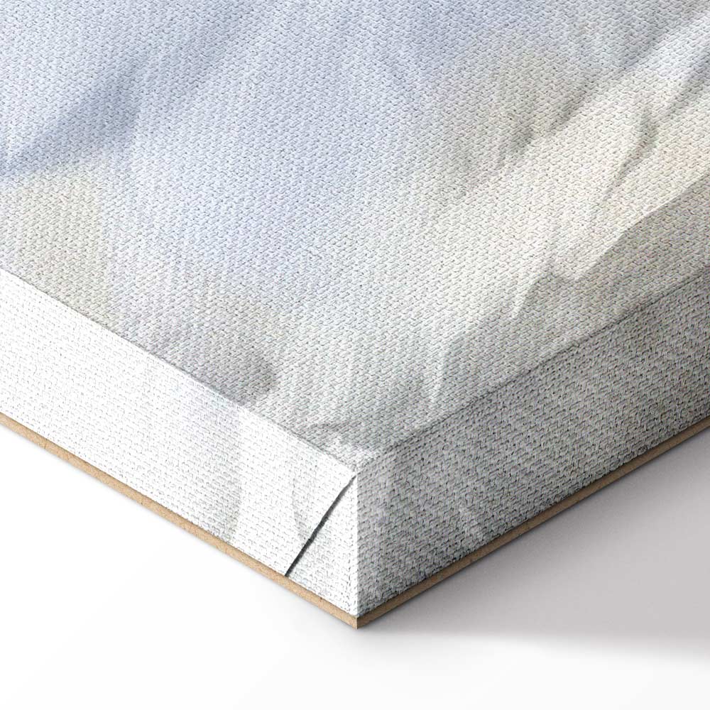 Abstract Floral Vertical Canvas Print