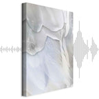 Abstract Floral Vertical Canvas Print