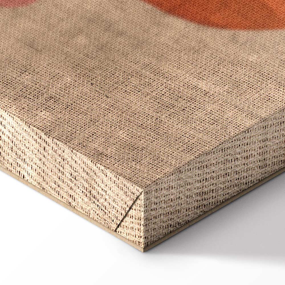 Black Stone Texture Abstract Canvas Print