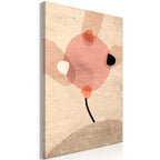 Stylish Vertical Canvas Print - Windmill on the Hill