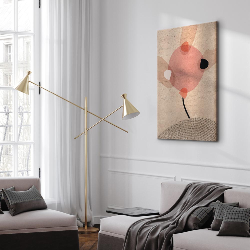 Windmill Hill Landscape Vertical Canvas Print