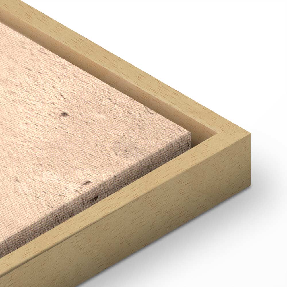 Abstract Circular Bridge Texture Canvas Print