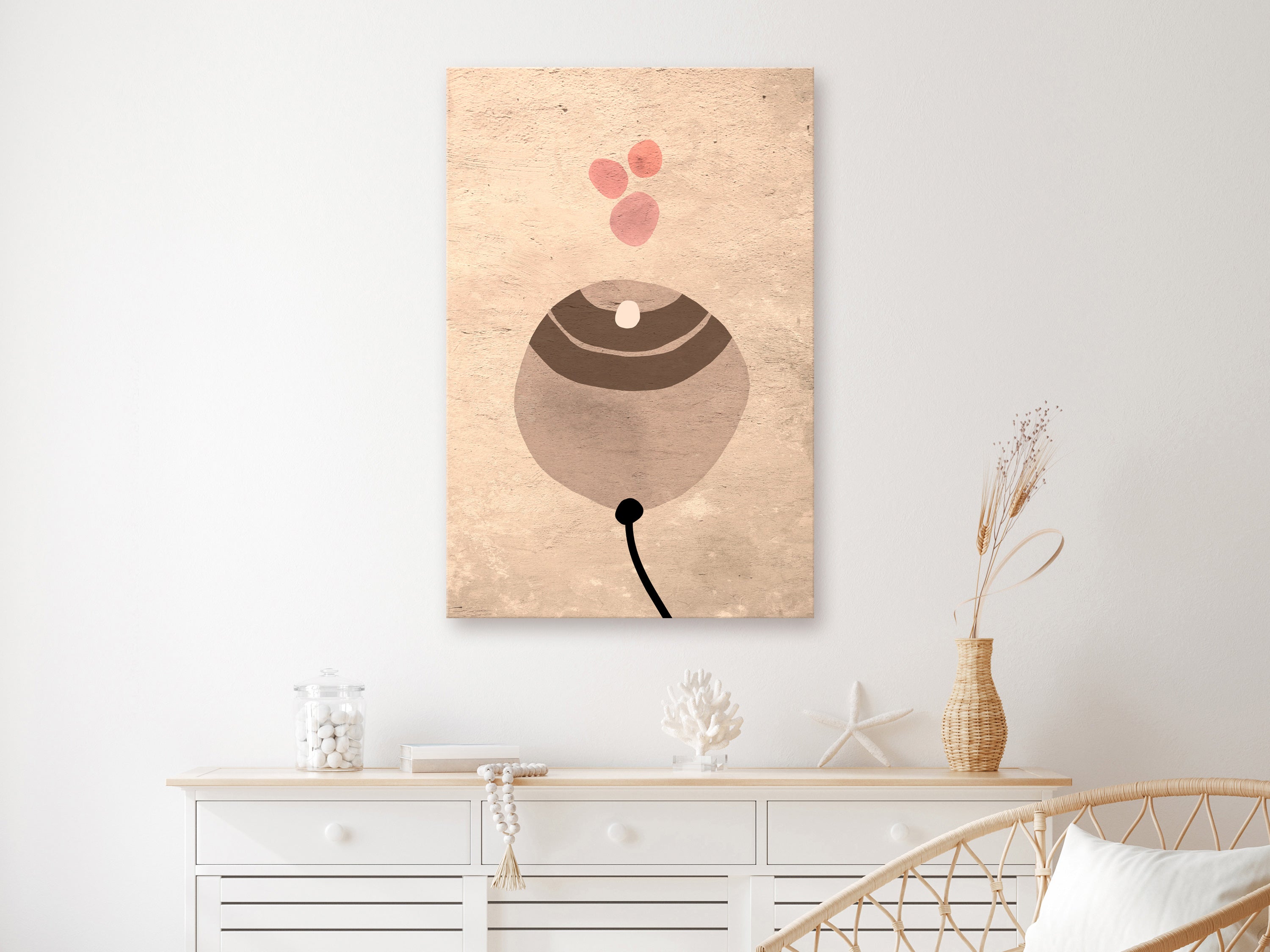 Stylish Sand Balloon Canvas Print for Modern Homes