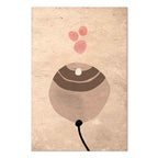 Sand Balloon Abstract Texture Canvas Print