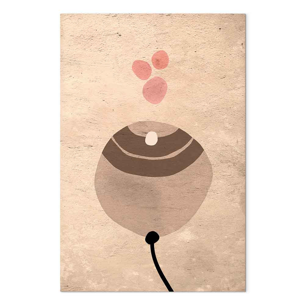 Sand Balloon Abstract Texture Canvas Print