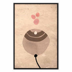 Sand Balloon Abstract Texture Canvas Print