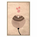 Sand Balloon Abstract Texture Canvas Print