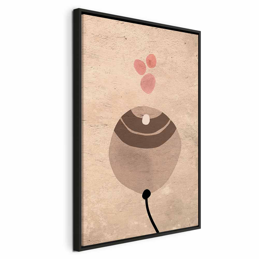 Sand Balloon Abstract Texture Canvas Print