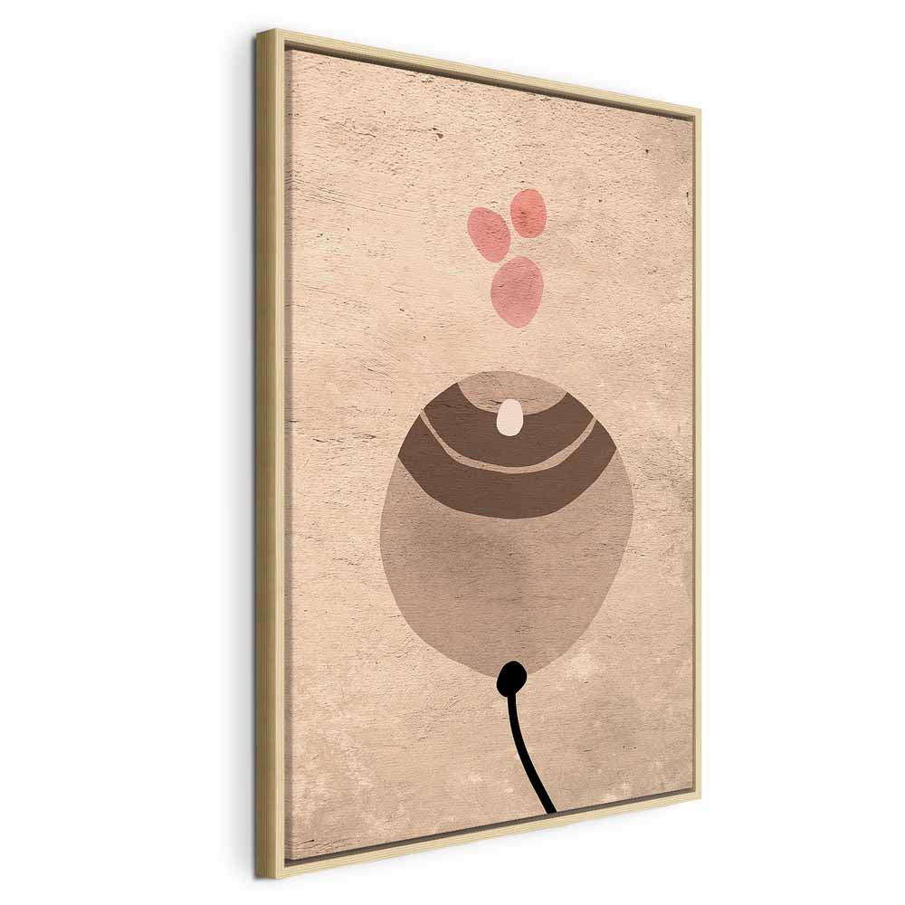 Sand Balloon Abstract Texture Canvas Print